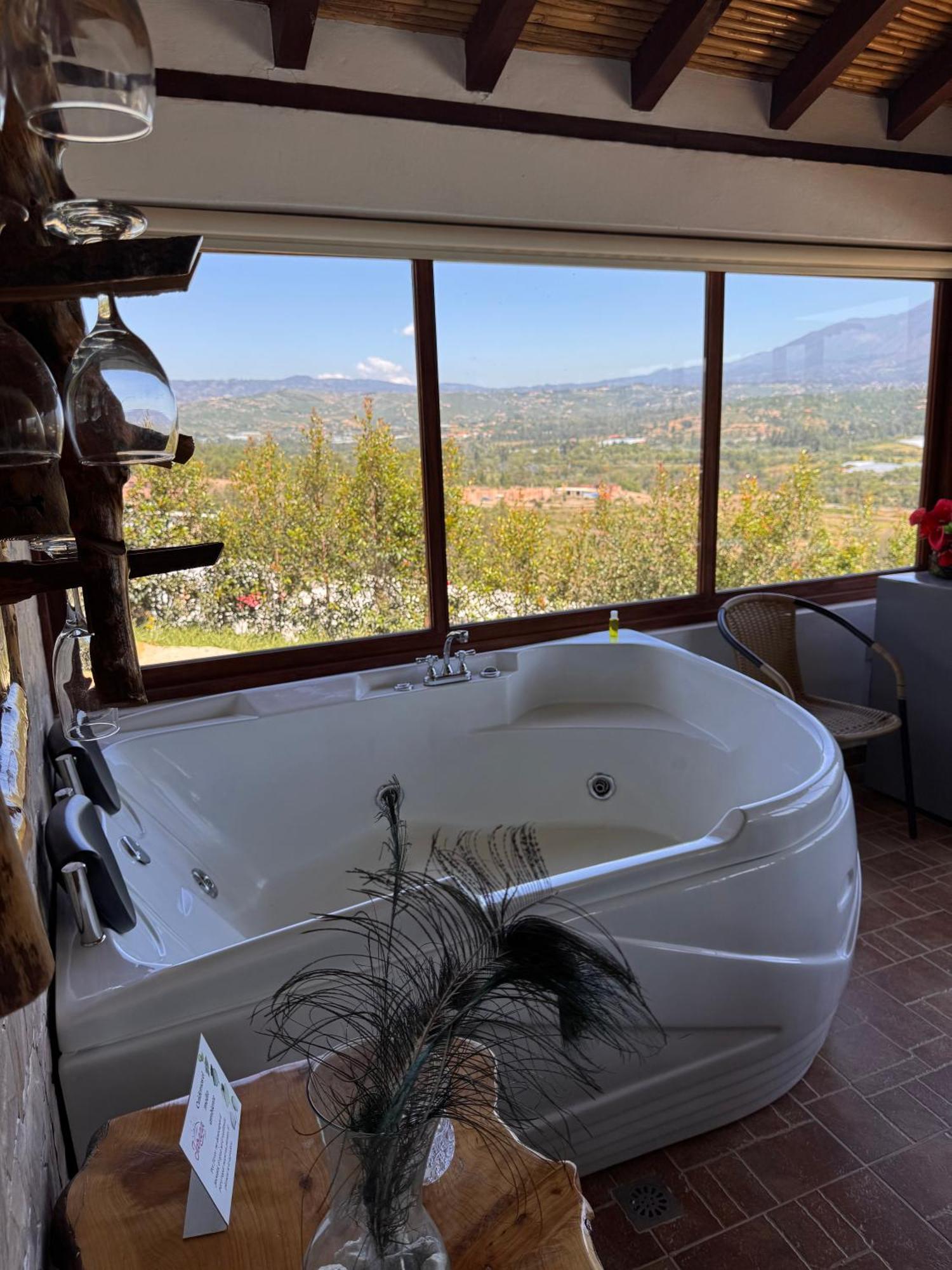 Glamping Con Jacuzzi Mirador Jarana Villa De Leyva Exteriér fotografie