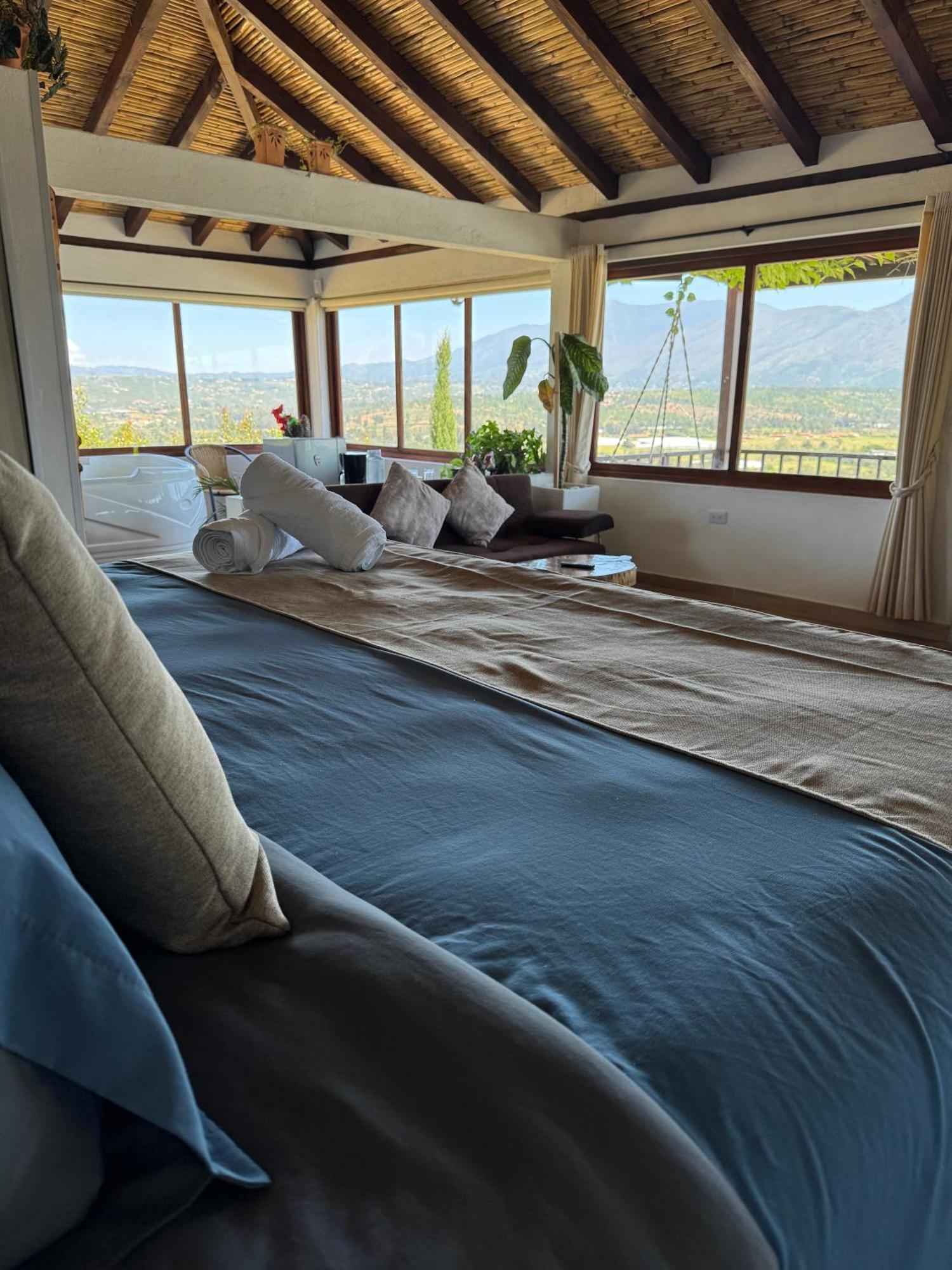 Glamping Con Jacuzzi Mirador Jarana Villa De Leyva Exteriér fotografie